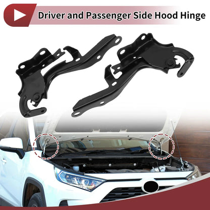Hood Hinges for Lexus RX350 Front Bonnet Bracket (2016-2022) - 1 Pair