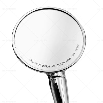 Chrome Left & Right Rearview Mirrors for Vespa Primavera 50 125 150 (2014-2023)