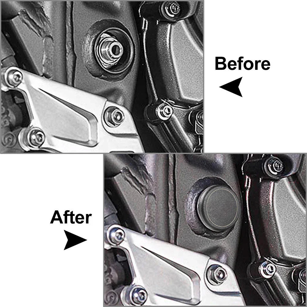 Frame Hole Cover Caps Plug Set for YAMAHA Tenere 700 (2019-2021)