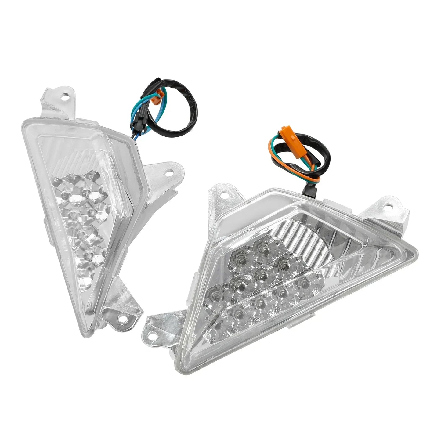 LED Turn Signal Light Clear for KAWASAKI NINJA 400 650 1000 (2018-2023)