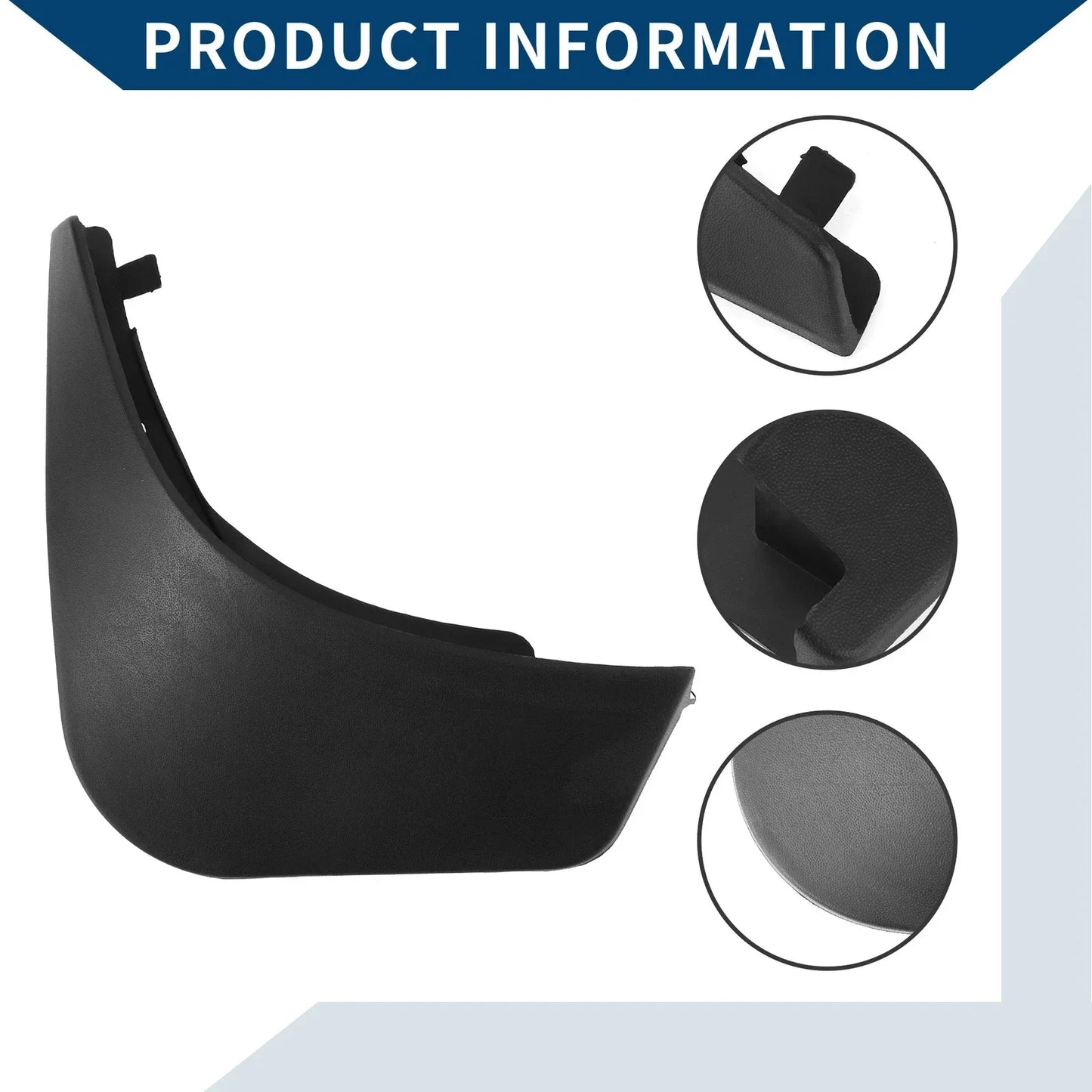 Mud Flaps Splash Guards 1 Set for Mercedes-Benz Smart 2 Door (2016-2021)