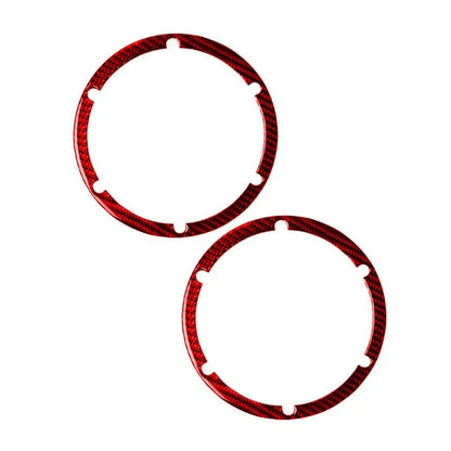 2 x Carbon Fiber Rear Audio Speaker Covers for Nissan 350Z (2003-2009)