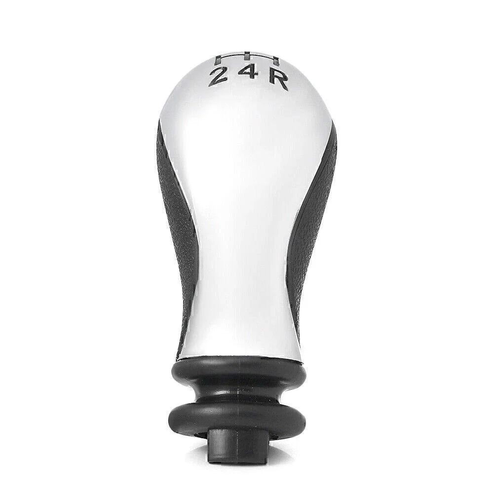 Silver 5 Speed Gear Shift Knob for Citroen C5, Xsara Picasso (2001-2008)