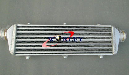 550x140x50mm Aluminum Turbo Intercooler 2.25" Inlet/Outlet for Car Model