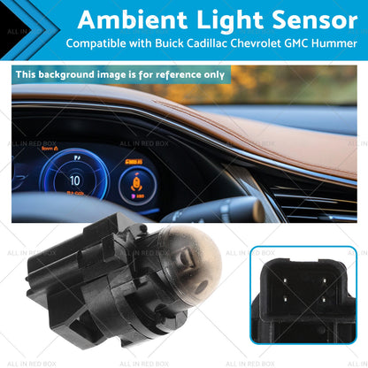 Ambient Light Sensor for Buick Cadillac Chevrolet GMC Hummer (2003-2023)