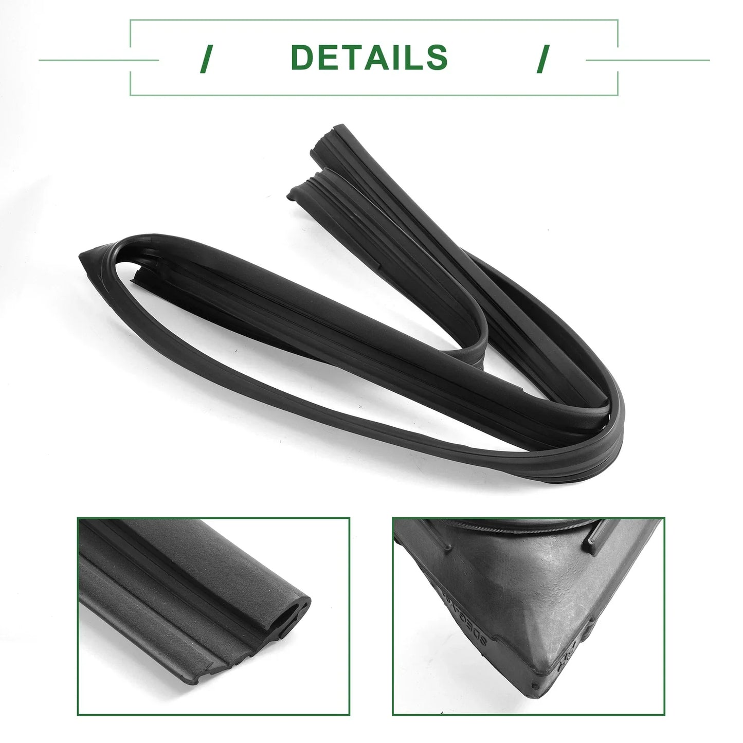 Front Right Door Window Seal Strip for Honda Accord (2018-2023)