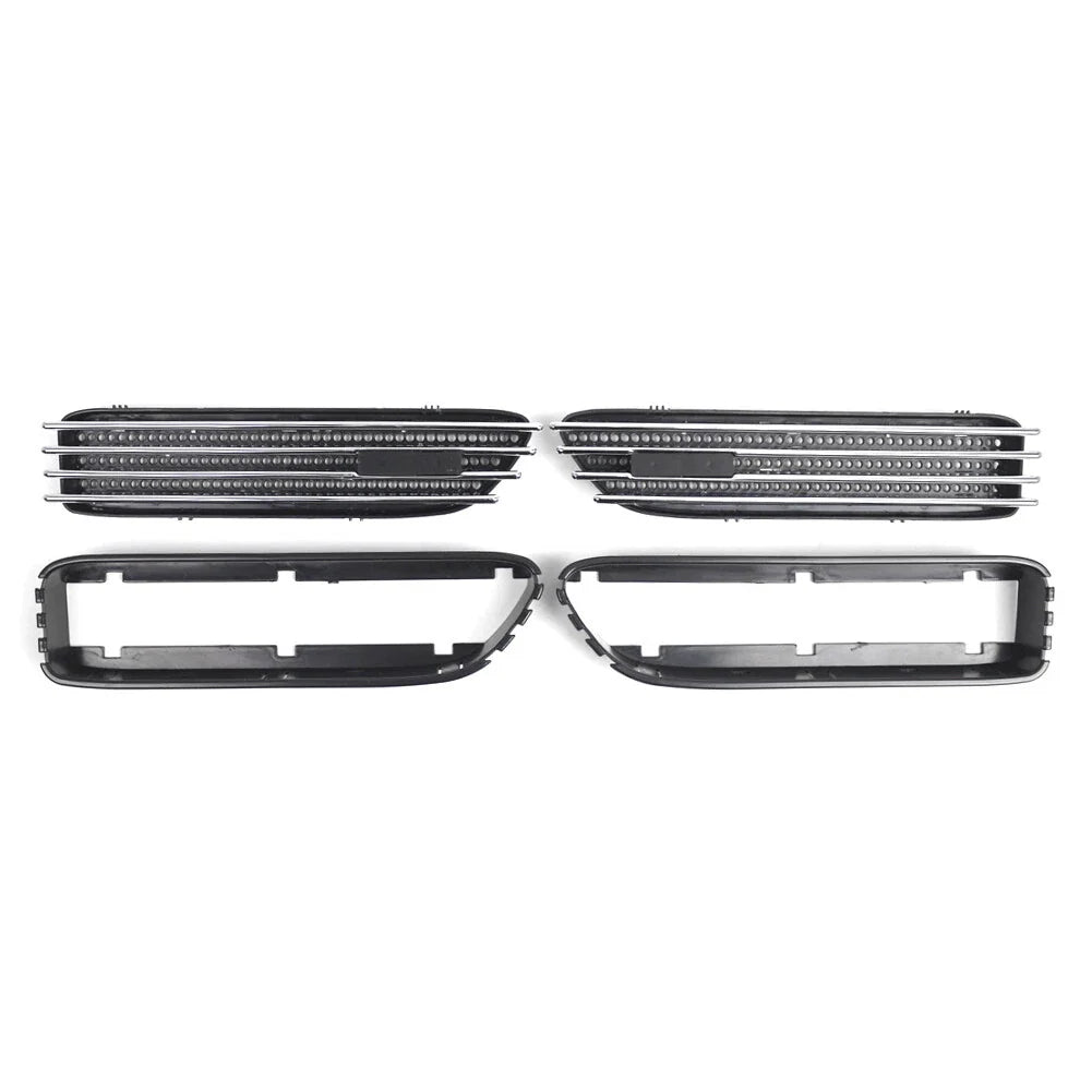 1 Pair ABS Side Fender Air Flow Vents Grille for BMW E46 M3 (2001-2006)