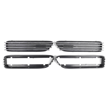 1 Pair ABS Side Fender Air Flow Vents Grille for BMW E46 M3 (2001-2006)