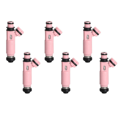 6PCS Fuel Injectors for Toyota Kluger Highlander 3.3L 3MZ-FE (2003-2007)