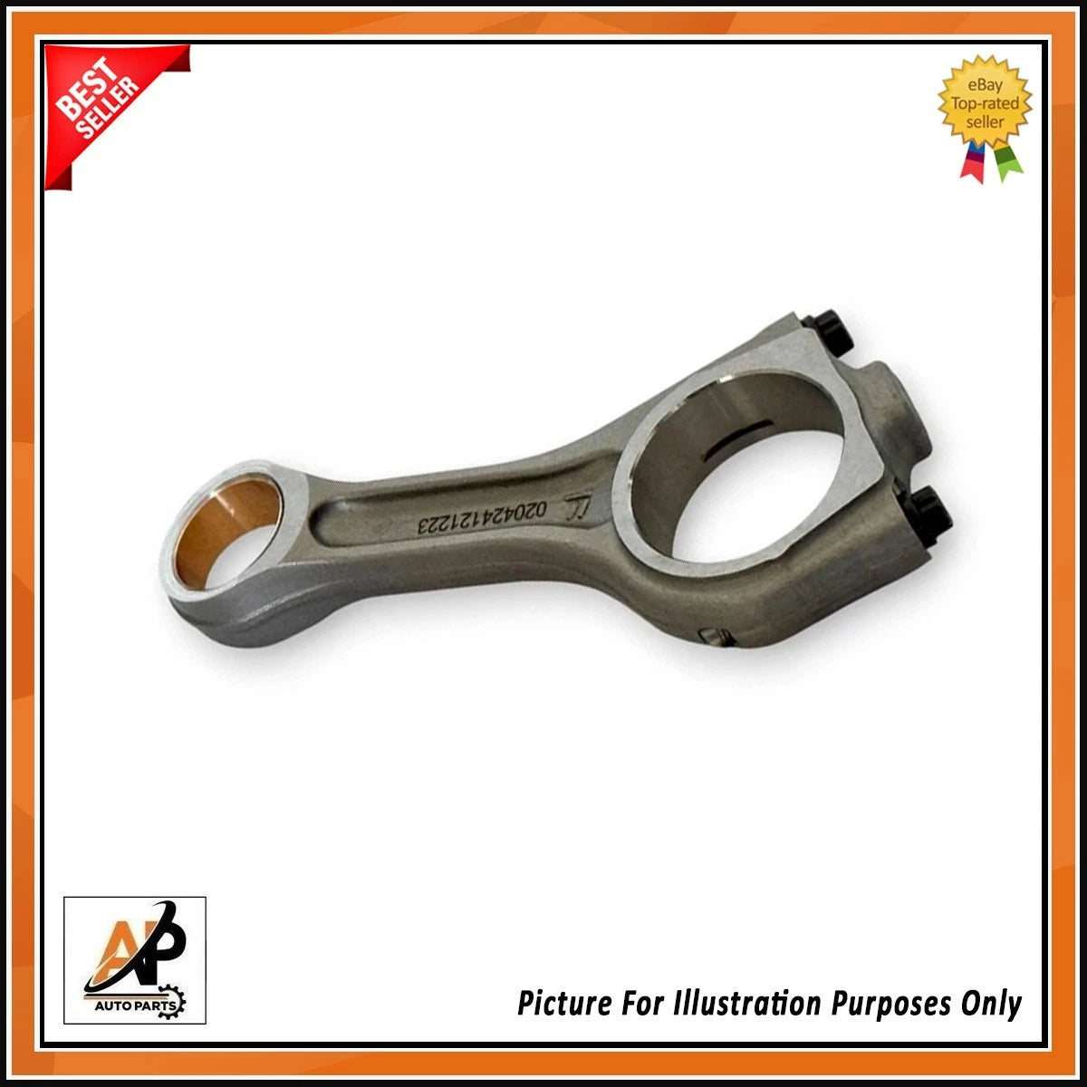 Connecting Rod Set Replacement for Jaguar 2.0 Diesel XE XF E Pace F Pace (2011–2020)
