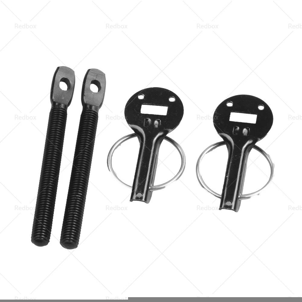 Racing Mount Bonnet Hood Lock Latch Pins for Universal Cars