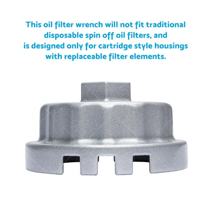Oil Filter Wrench Cap Tool for Toyota RAV4, Camry, 4Runner, Kluger