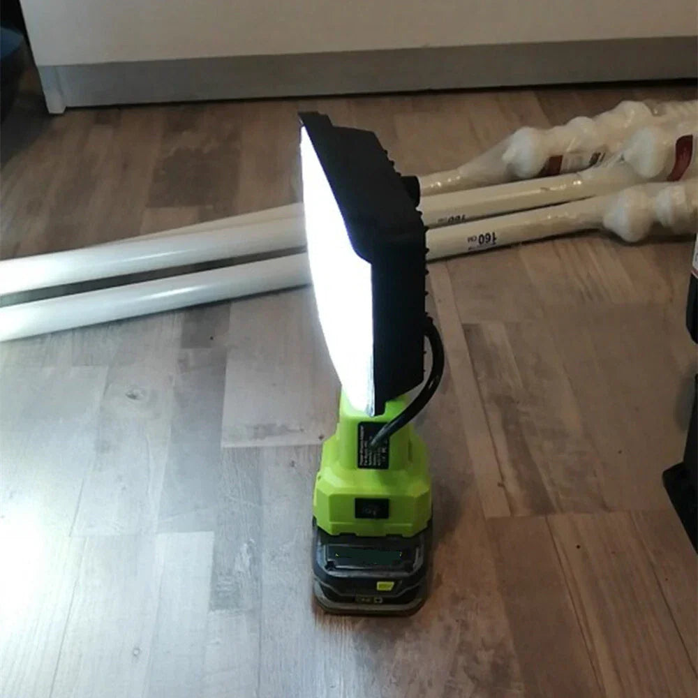 Cordless Work Light for RYOBI 14.4V 18V Lithium One+ Battery