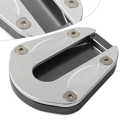 Gray Support Foot Side Stand Enlarger Pad for BENELLI TRK 502 (2017-2023)