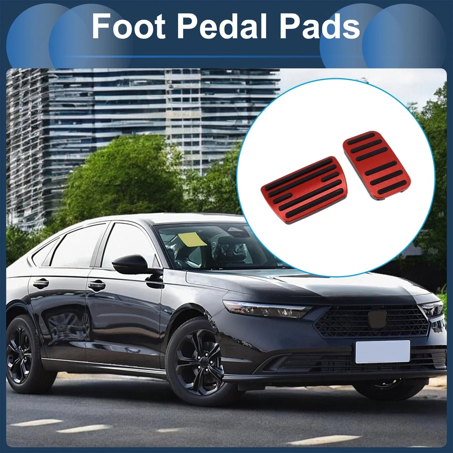 Foot Accelerator Pedal Covers for Honda Step Wagon (2005-2015)