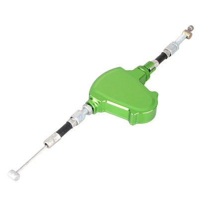 Green Easy-Pull Clutch Cables for Kawasaki KX65 KX85 KX100 KX250 KX500 (1995-2016)