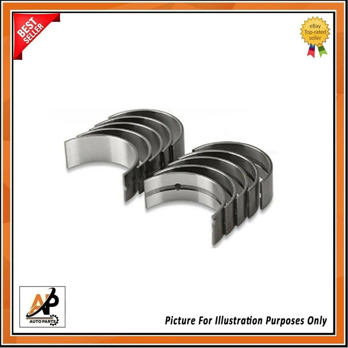 Engine Main Bearings STD Size Replacement for Ford Transit EcoBlue (2014–2023)