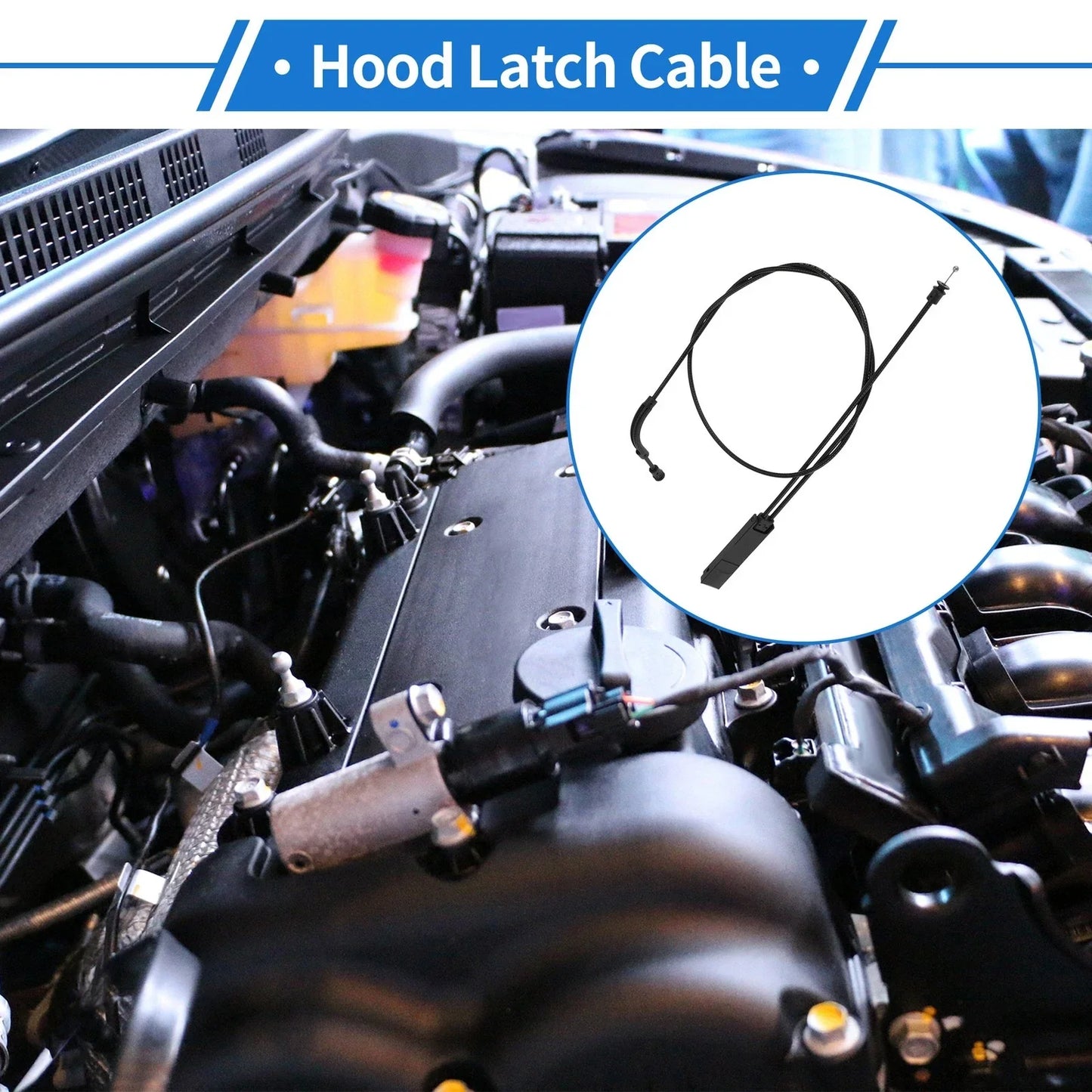 Hood Latch Release Cable for Mercedes-Benz S550 (2014-2017)