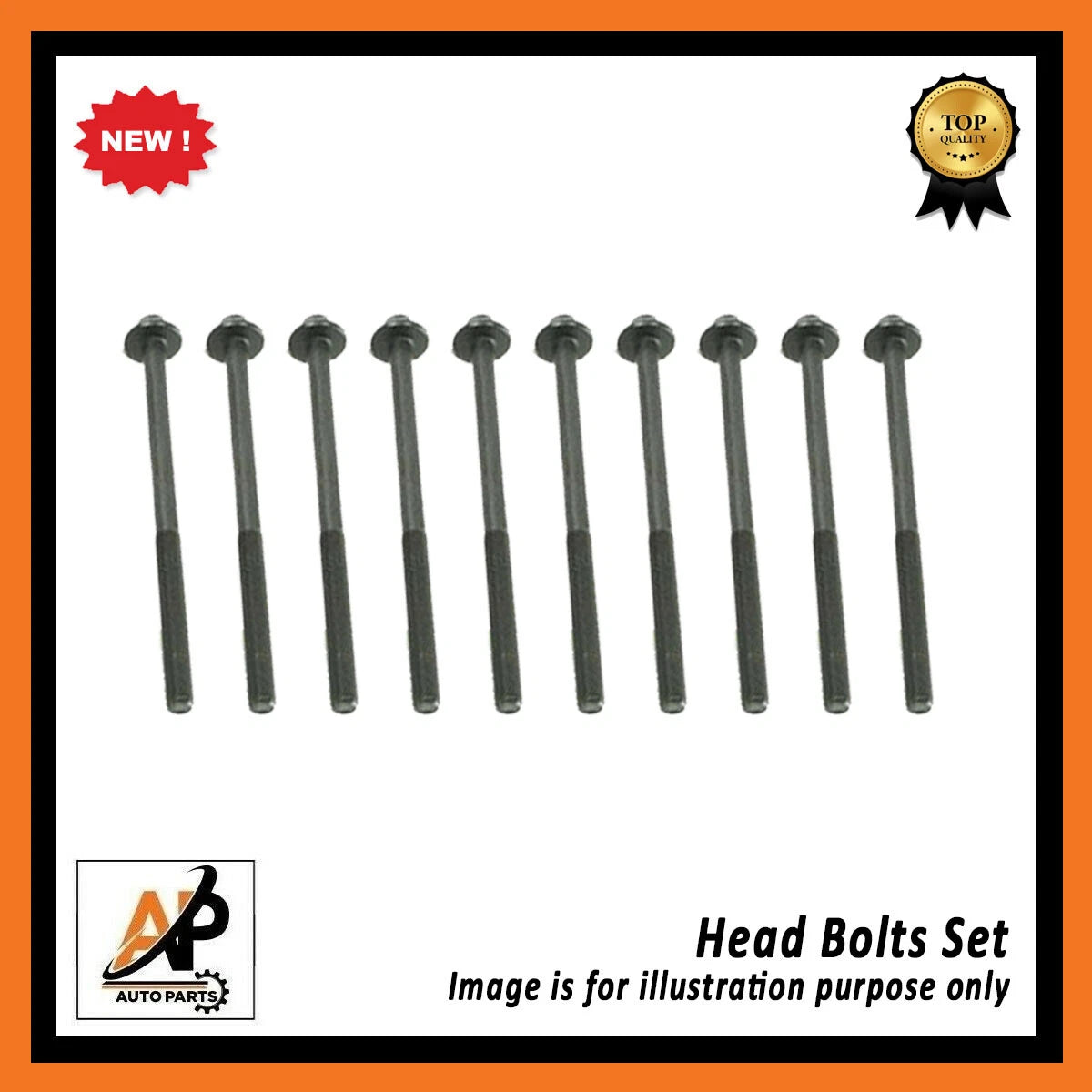 Engine Head Bolt Set Replacement for BMW 1 2 3 X1 X2 X3 (2007–2016)
