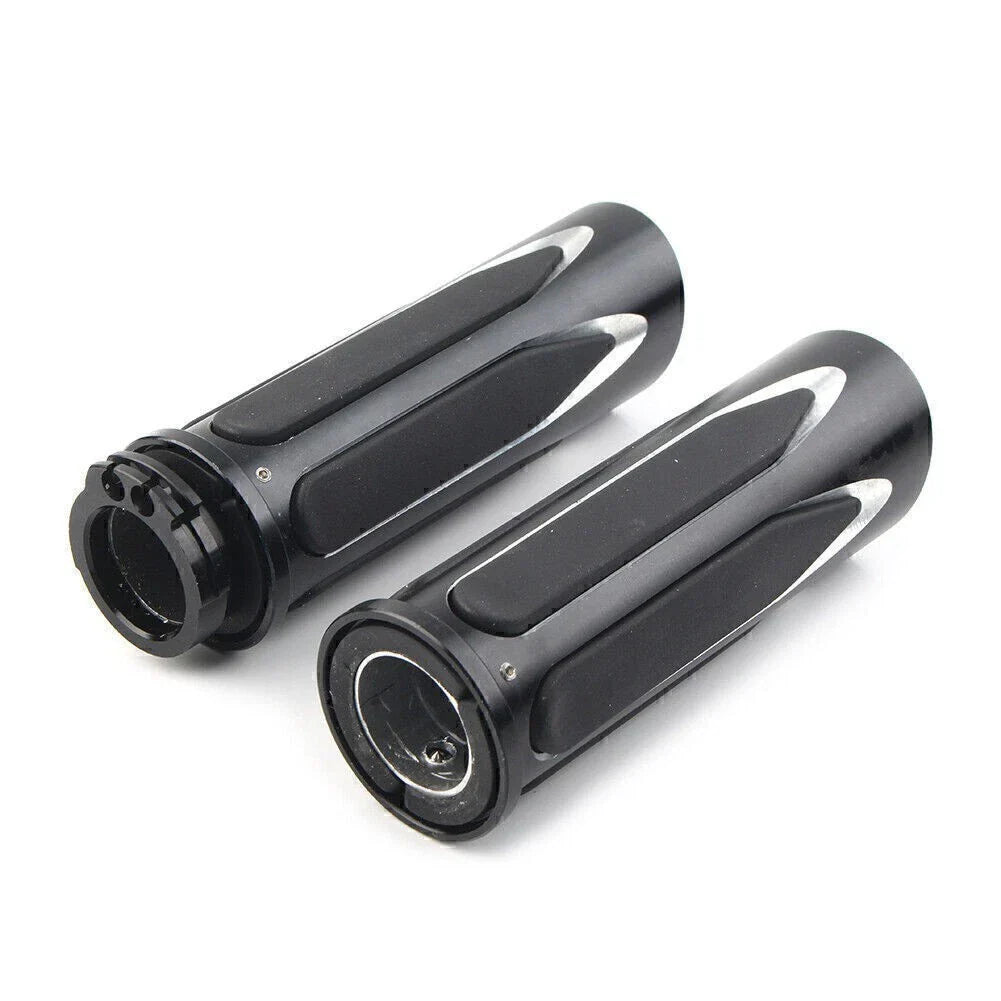 Soft Touch Hand Grips for Harley Touring Street Road Glide Electra Glide
