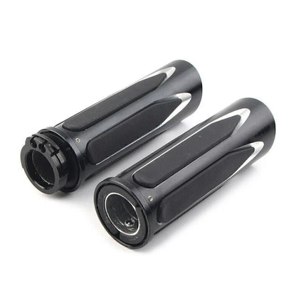 Soft Touch Hand Grips for Harley Touring Street Road Glide Electra Glide