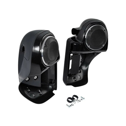 6.5" Lower Vented Speaker Box Pod for Harley Touring Road King (2014-2024)