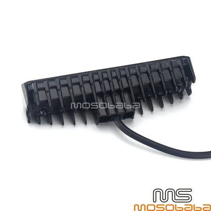 6'' LED Work Light Bar Fog Spot Flood Lights for Harley Dyna FXDWG FXDL FXDF (2006-2023)