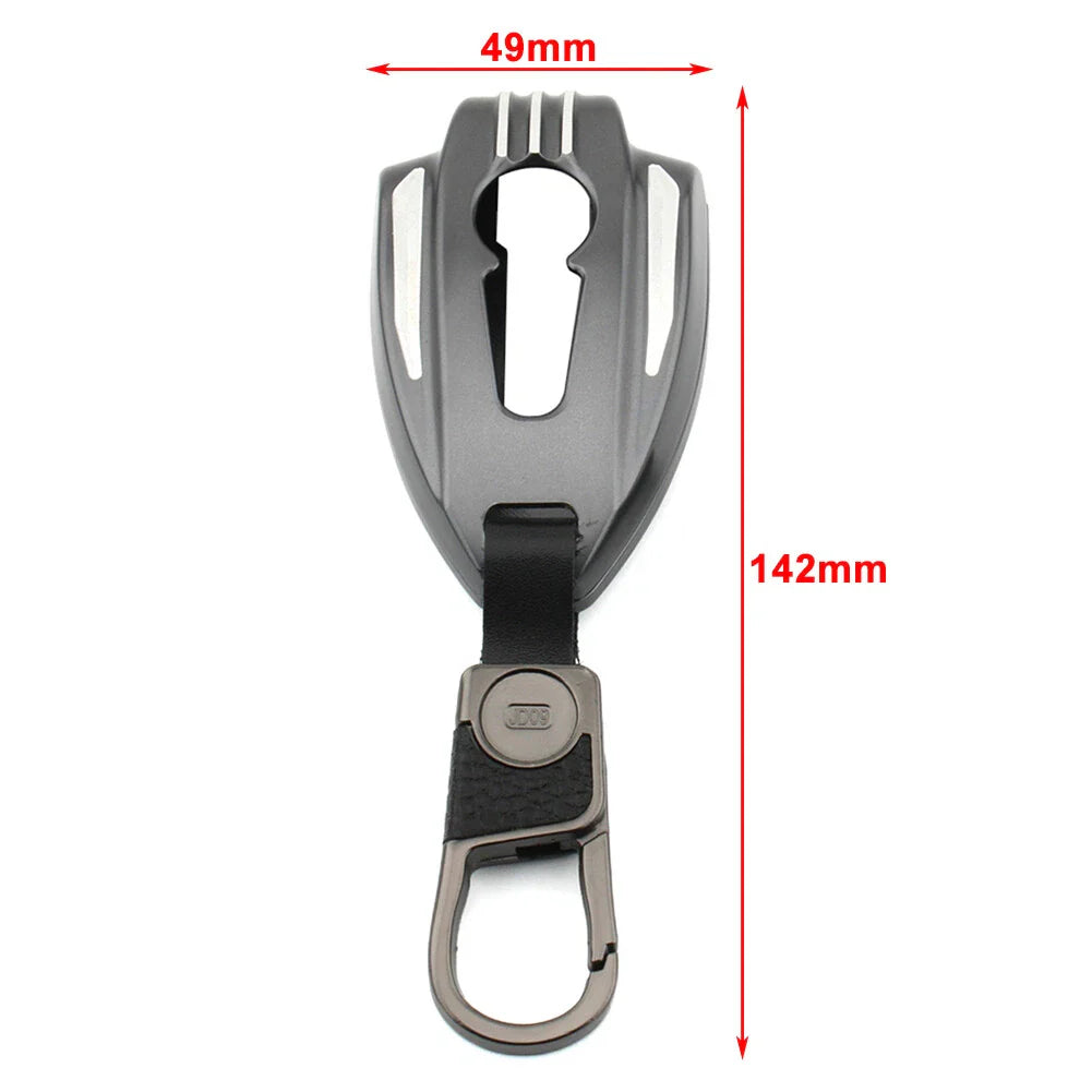 Black Moto Key Case Cover for BMW R18 Classic Bagger (2020-2023)