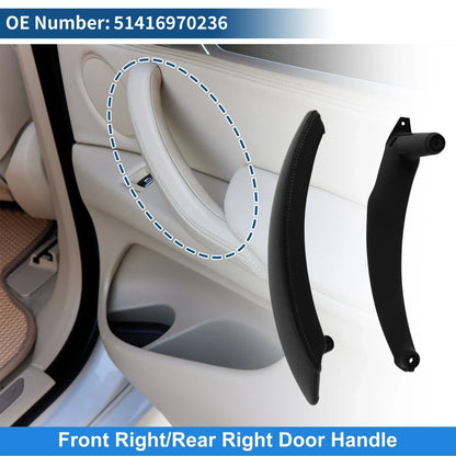 Inner Door Panel Handle for BMW X5 X6 E70 E71 E72 (2007-2013) Black
