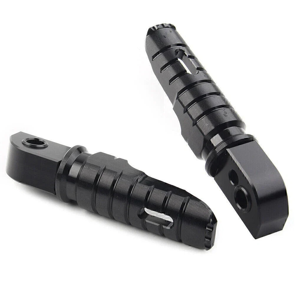 Rear Footrest Pegs Black for Street Scrambler 900 T100 (2016-2023) Pair