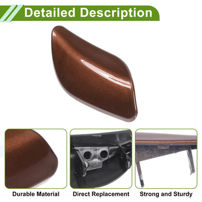 Washer Nozzle Cover Cap for Porsche Cayenne (2008-2010) - Brown