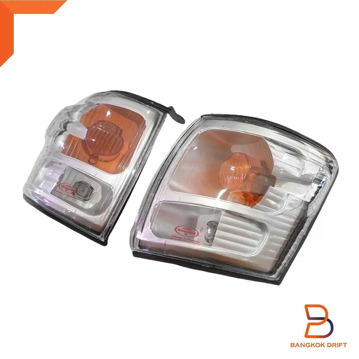 Grey Corner Light Indicator Bulbs for Toyota Hilux Ute (2001-2005)