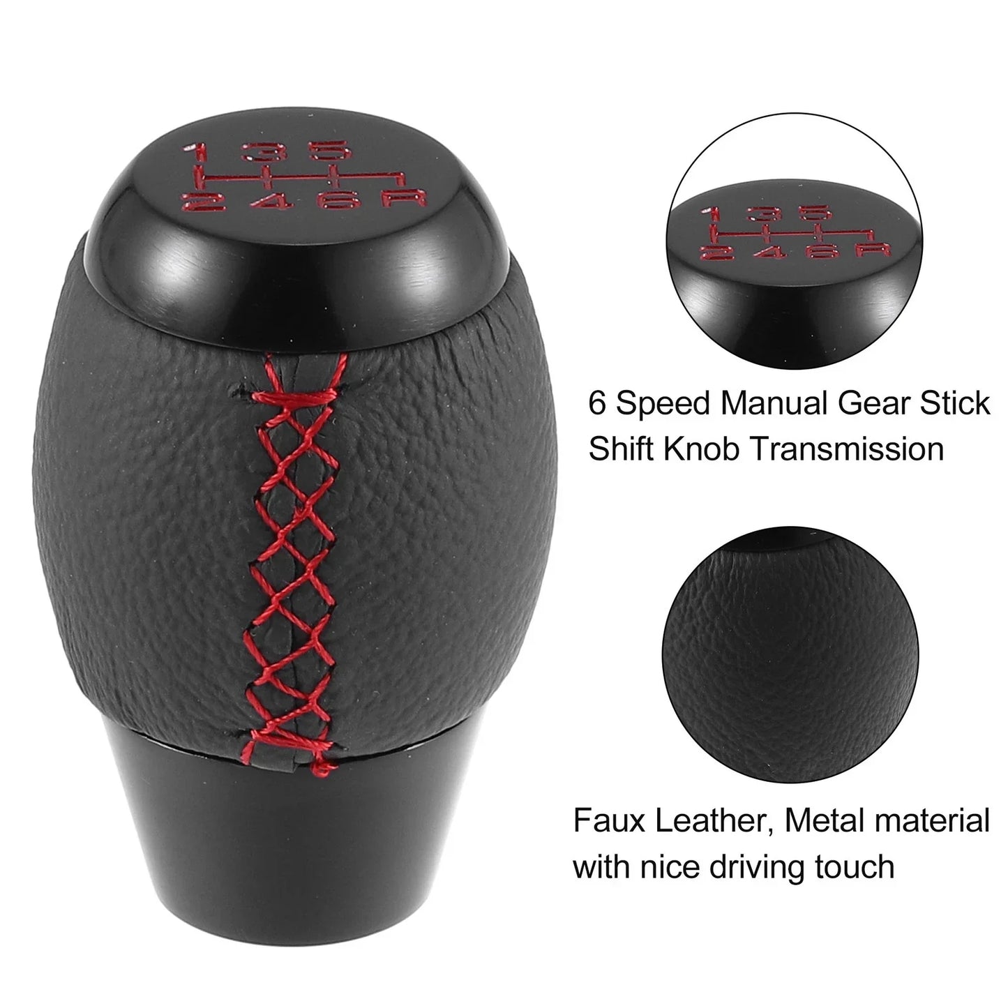 6 Speed Manual Gear Shift Knob for Honda Civic (1988-1991)