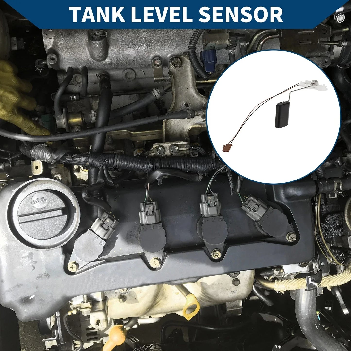 Tank Level Sensor for Hyundai Elantra 2017-2022 (2 x Fuel Level Sensors)