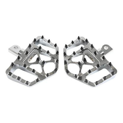 Wide Foot Pegs MX Style Floorboard for Harley Touring Softail Dyna