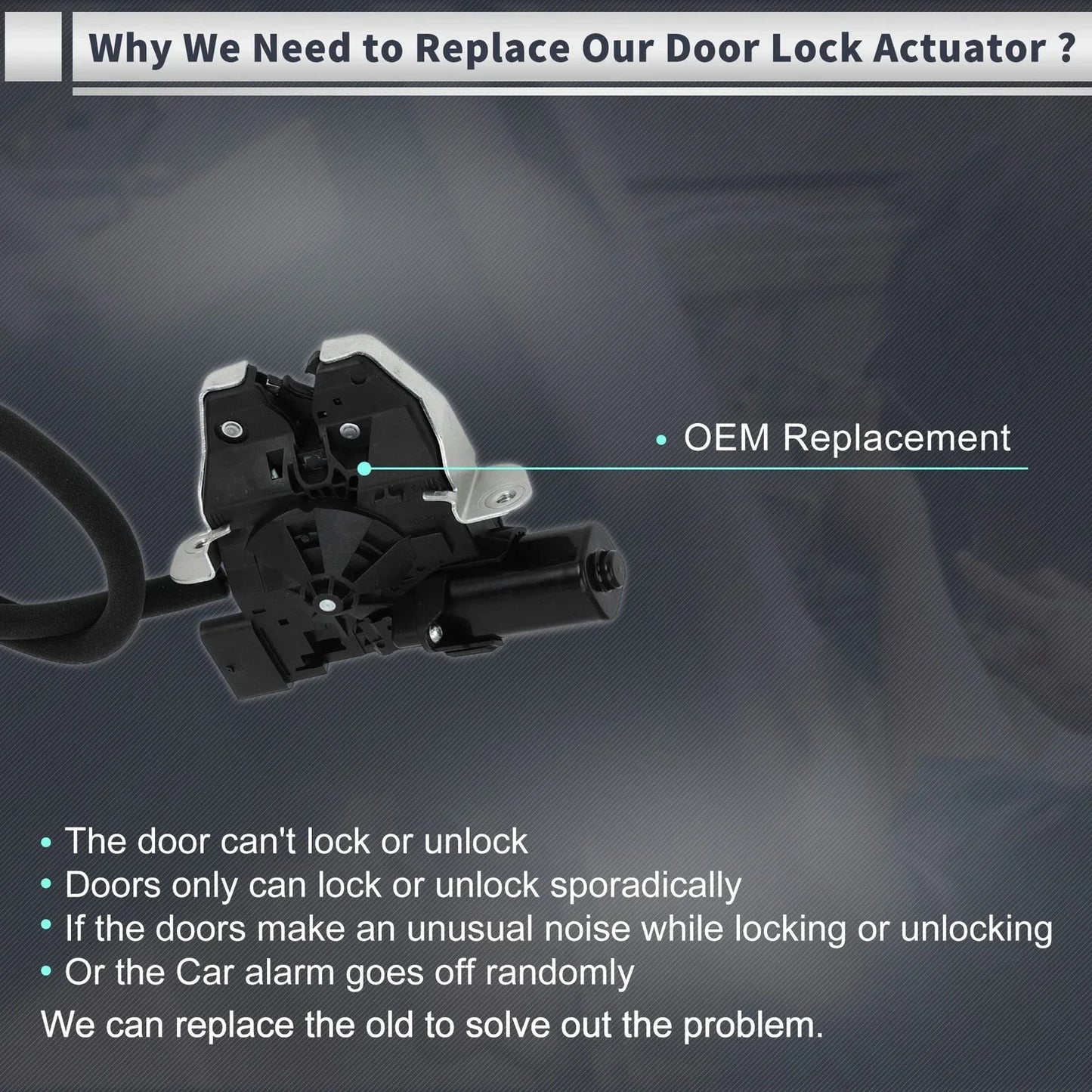 Rear Liftgate Door Lock Actuator for Mercedes-Benz S450 S500 S560 (2018-2023)