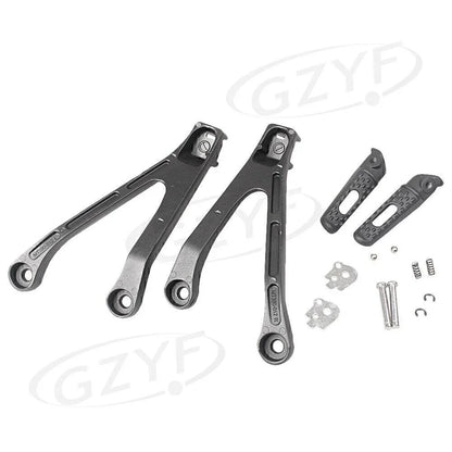 Rear Passenger Foot Pegs for Honda CBR1000RR (2008-2011) - Black