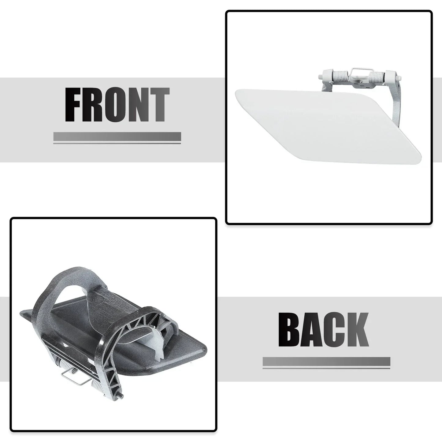 Front Right Bumper Washer Nozzle Cover for Mercedes Benz E300 (2017-2023)