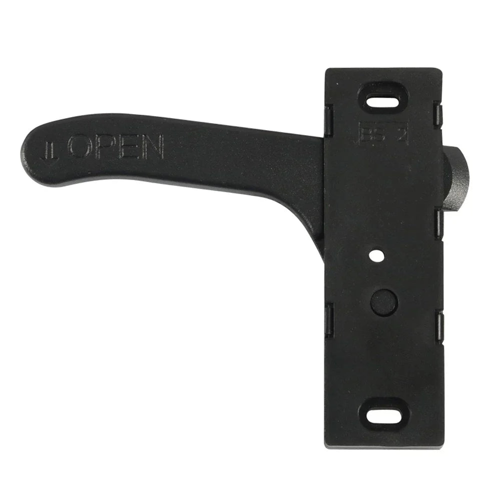 Right Hand RV Screen Door Latch Handle for Camper - Black Universal