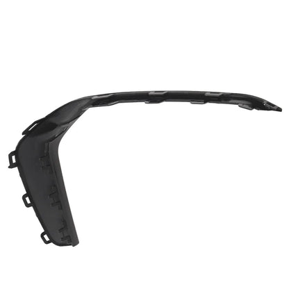 Right Front Bumper Side Molding Trim Glossy Black for Audi A6 C8 S6 (2019-2024)