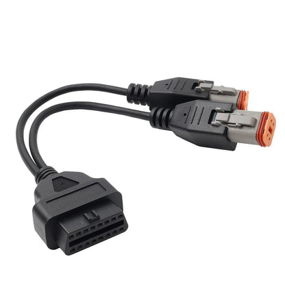 6 Pin 4 Pin OBD2 Adapter Cable Diagnostic Scanner for Harley Motorcycle