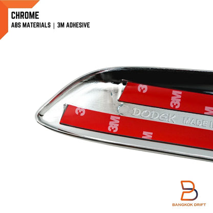 6 x Chrome Door Handle Covers for Toyota Hiace Commuter (2005-2019)