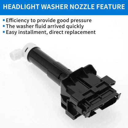 Front Driver Side Headlight Washer Nozzle for Lexus RX350 RX450h (2007-2022)