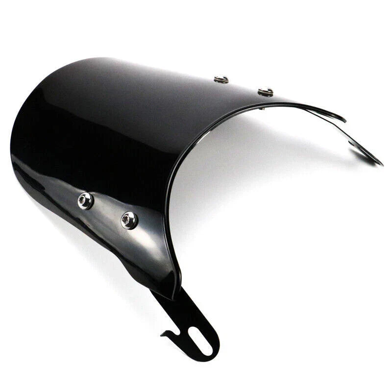 5"-7" Smoke Round Headlight Windshield for Honda Motorcycle