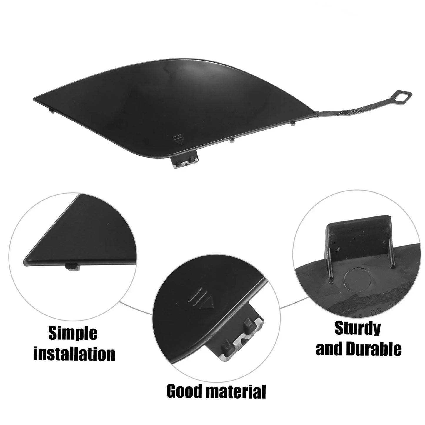 Rear Right Tow Hook Cover for Mercedes-Benz C 300 (2015-2023)