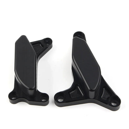 CNC Black Engine Case Slider Protector Cover for YAMAHA FZ1 FZ8 (2006-2016)