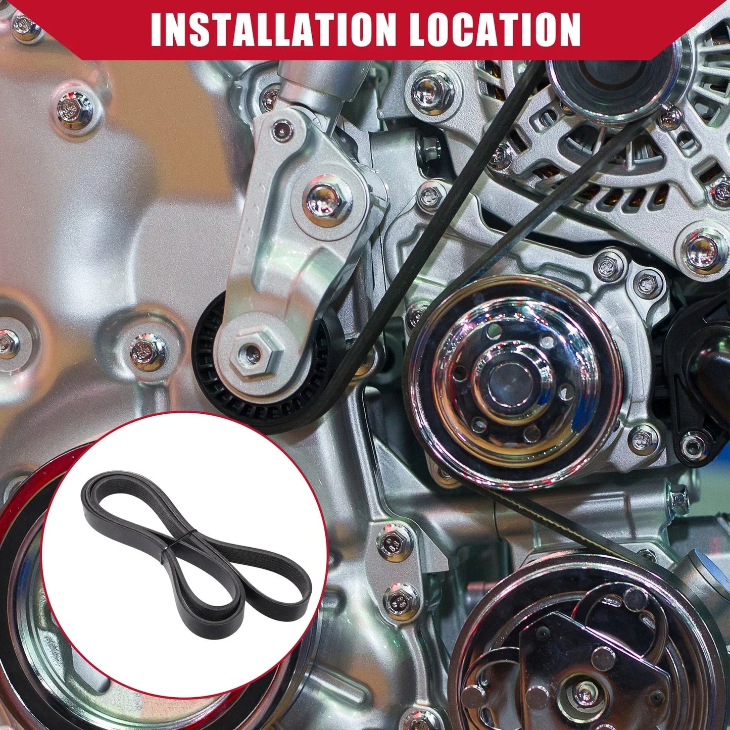 Serpentine Belt for Honda CR-V, Civic (2017-2020)