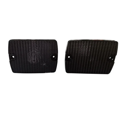 Smoked Front Turn Signal Light Housings for Jeep Wrangler (2018-2023)