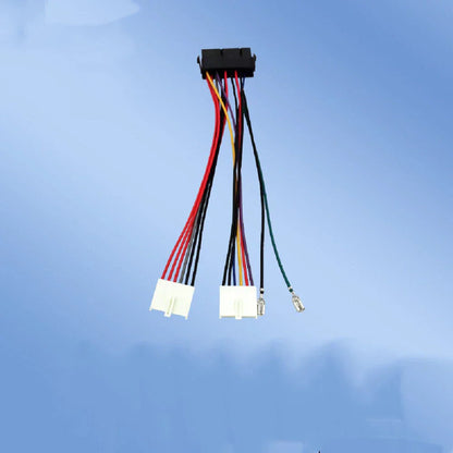 20 Pin ATX to  6 Pin Power Supply Adapter Cable for AT Power Supply