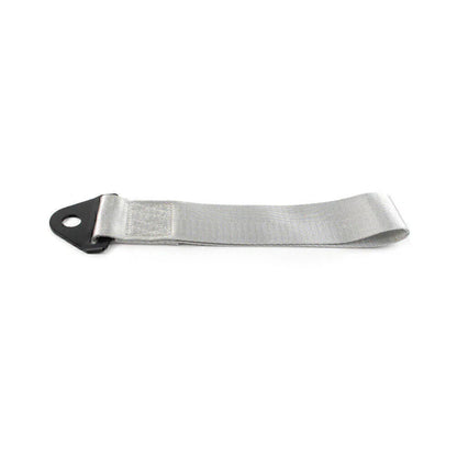 Tow Strap Belt Rope for Universal Car Rear/Front Bumper - Gray
